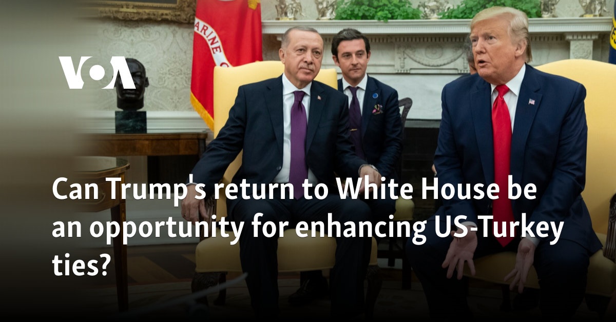 Can Trump’s return to White House be an opportunity for enhancing US-Turkey ties?