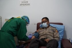 Donor plasma dapat menjalani proses pengambilan setiap 14 hari sekali. (Foto: Humas RS Sardjito)