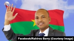 Tahirou Barry ministre de la Culture annonce sa démission du gouvernement burkinabè, 26 octobre 2017. (Facebook/Rahirou Barry)