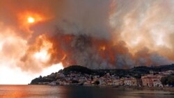 Gelombang panas terburuk terlah menyebabkan kebakaran hutan di berbagai wilayah Yunani (foto: dok).