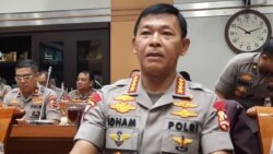 Kapolri Jenderal Idham Azis. (VOA/Fathiyah)