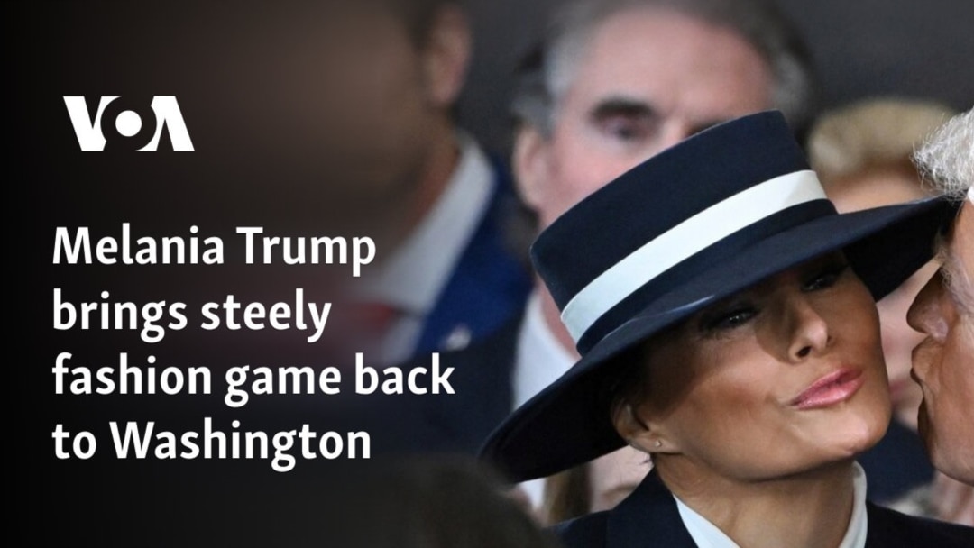 Melania Trump brings steely fashion game back to Washington Melania Trump brings steely fashion game back to Washington
