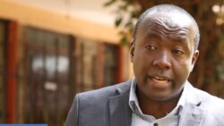 Geoffrey Thige, CEO RefuSHE Kenya. (VOA/videgrab)