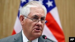 ABD Dışişleri Bakanı Rex Tillerson