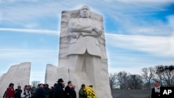 Sanamu ya Martin Luther King mjini Washington Dc.