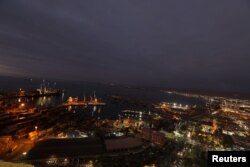 A general view of Arica near the Chilean and Peruvian border, Chile, Nov. 15, 2018.