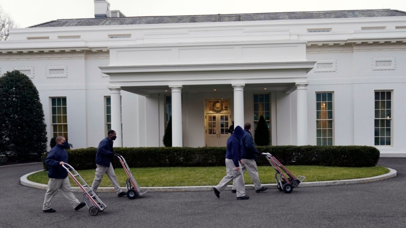 Inauguration Day Is also Moving Day at the White House