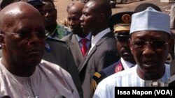 Roch Kabore et Idriss Deby, Ouagadougou, Burkina Faso, 21 janvier 2016