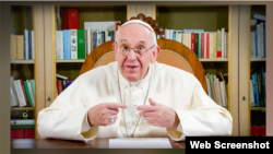 پاپ فرانسیس با پیامی ویدئویی در کنفرانس سالانه تد-۲۰۱۷ شرکت کرد