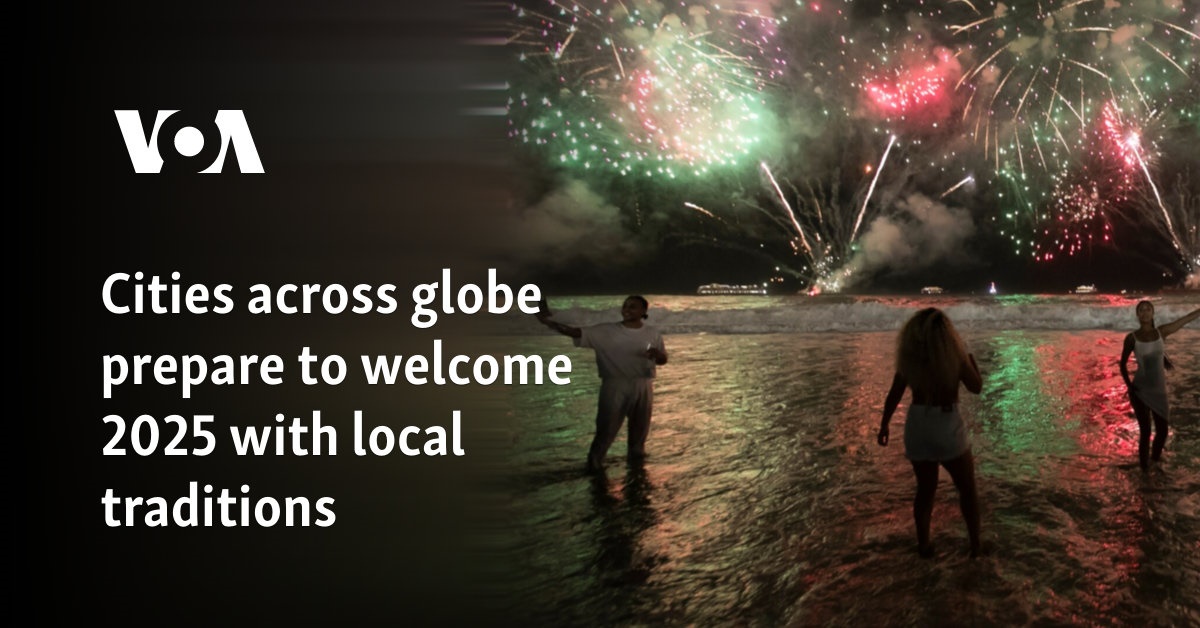 Global New Year Celebrations Mark 2025