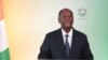Le président ivoirien Alassane Ouattara prononce un discours à la nation lors de la fête nationale du pays à Abidjan, Côte d'Ivoire le 6 août 2020. Service de presse de la présidence / Document via REUTERS ATTENTION AUX RÉDACTEURS - CETTE IMAGE A ÉTÉ FOURNIE PAR UN TIERS. PAS DE 