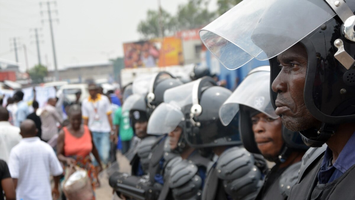 DRC Police Open Fire On Crowd Protesting Election Law Change