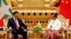 မြန်မာ့ ကိုဗစ်တိုက်ဖျက်ရေး တရုတ်-မြန်မာခေါင်းဆောင် ၂ ဦး ဖုန်းနဲ့ဆွေးနွေး