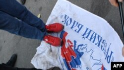 «Провальный» «Русский марш» в Киеве