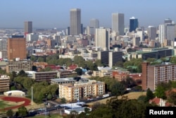 FILE - Johannesburg is emerging as one of the continent's first "mega-cities"- bringing both opportunities and challenges as South Africa extends its dominance northwards.