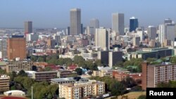 FILE - Gauteng province, includes Johannesburg which is emerging as one of the continent's first "mega-cities"- bringing both opportunities and challenges.