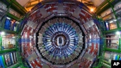 Researchers at the CERN physics lab near Geneva, used the $5.5 billion atom smasher, called the Large Hadron Collider, to confirm the existence of the Higgs boson particle.