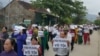 Hàng nghìn người biểu tình đòi tự do cho Trần Thị Xuân