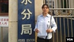 江西維權人士劉萍曾經在2011年參選人大代表，隨後積極參與維權活動（圖片來自：博訊網）