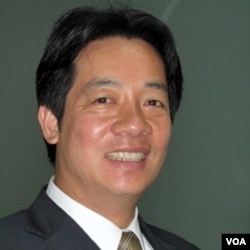 台南市长赖清德 (美国之音记者申华 拍摄)