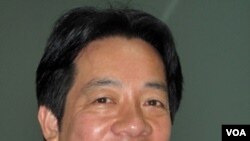 台南市长赖清德 (美国之音记者申华 拍摄)