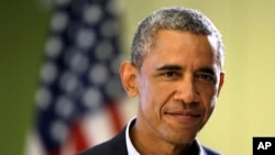 U.S. President Barack Obama praises American troops for aiding Iraqi refugees on Mount Sinjar.