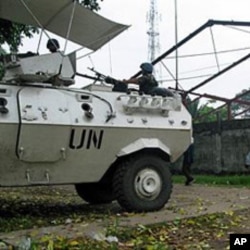 Un véhicule de la force des Nations Unis en RDC (archives)