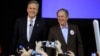 Former US President George W. Bush Campaigns for Brother Jeb