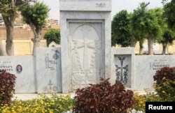 A general view of the Armenian cemetery in Cairo, Egypt, Sept. 16, 2018.