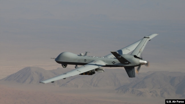美國空軍的一架MQ-9收割者無人機。