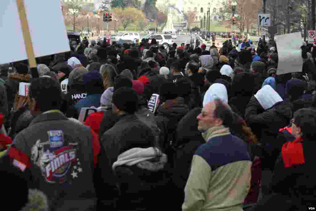 Grande marche à Washington contre les bavures policières