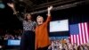 Clinton, Michelle Obama Share Presidential Campaign Stage for First Time