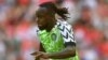 Le milieu de terrain du Nigeria Victor Moses à Londres le 2 juin 2018.