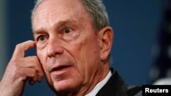 Thị trưởng New York Michael Bloomberg.