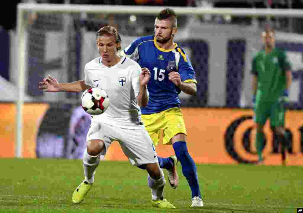 Soccer WCup 2018 Finland Kosovo