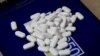 FILE - Tablets of the opioid-based Hydrocodone are seen at a pharmacy in Portsmouth, Ohio, June 21, 2017. 