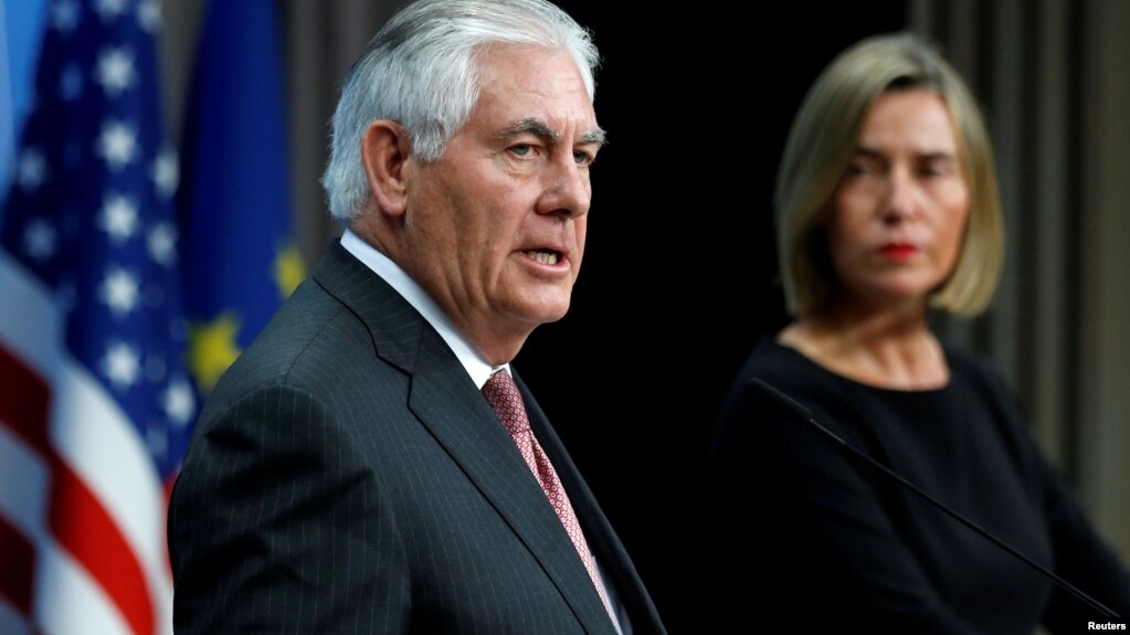 Tillerson: SHBA, të përkushtuara ndaj Evropës