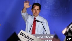 Thống đốc tiểu bang Wisconsin Scott Walker 