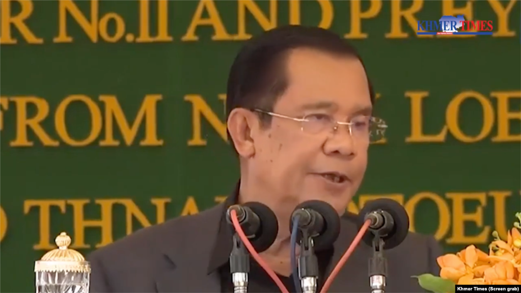 Thủ tướng Hun Sen yêu cầu tư lệnh Việt Nam xin lỗi vì tuyên bố về COVID
 (VOA)