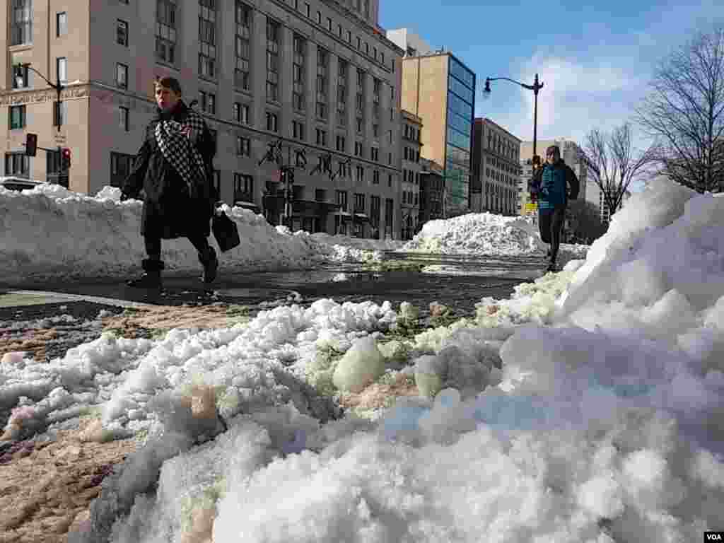 پاکسازی برف سنگین واشنگتن دی سی