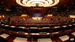 Сессия Парламентской ассамблеи Совета Европы в Страсбурге