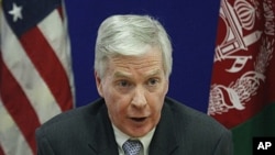 U.S. Ambassador to Afghanistan Ryan Crocker (file photo)