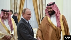 Владимир Путин и принц Мухаммед