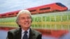 NTV Italian rail operator Chairman Luca Cordero di Montezemolo smiles during an interview with Reuters at the NTV headquarters in Rome, Jan. 17, 2018.