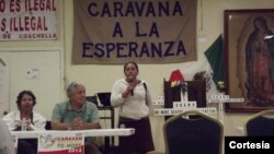 Caravana "Abriendo puertas a la esperanza" ha recorrido más de 20 ciudades en EE.UU. y finalizará en Nueva Jersey.[Foto: Cortesía, organizadores de la caravana].