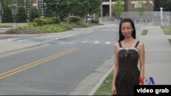 徐婧曾在北卡讀碩士