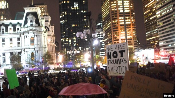 Protestas en Filadelfia