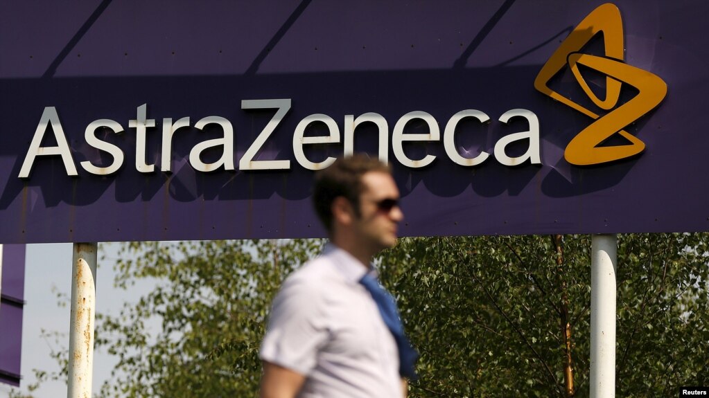 Một văn phòng của AstraZeneca ở Macclesfield, miền trung nước Anh (ảnh chụp ngày 19/5/2014)