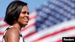 FILE - U.S. First Lady Michelle Obama.
