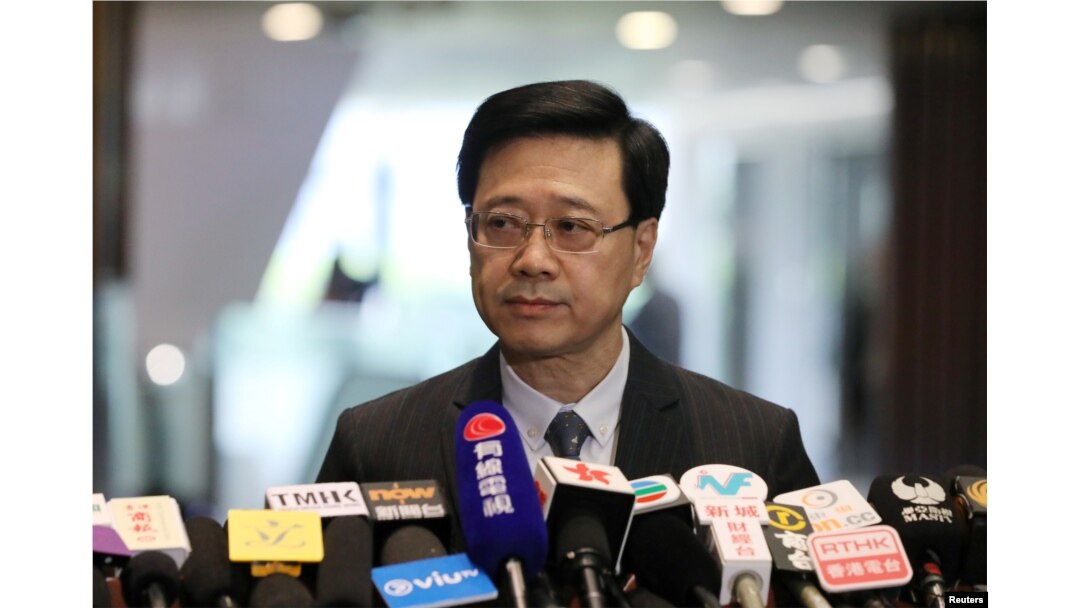 资料照：警察出身的香港行政长官李家超
